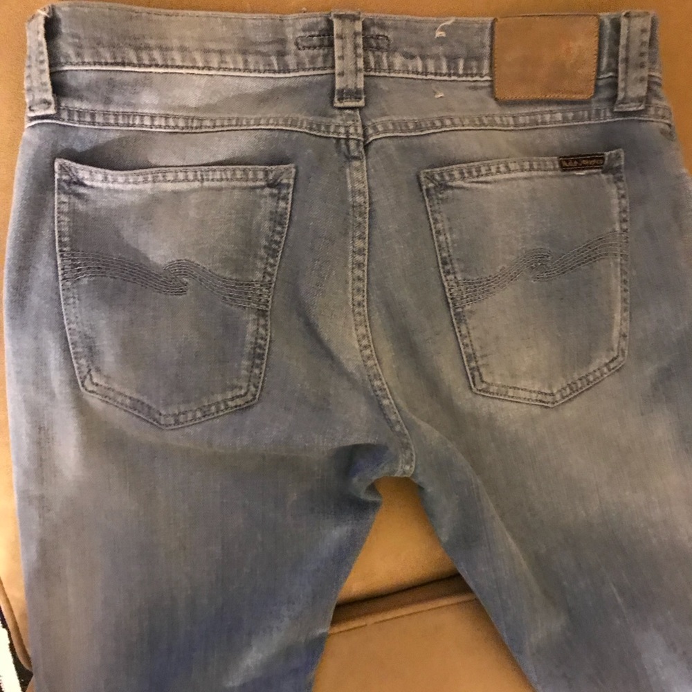 Custom Nudies Tight long john 29x 32 w ankle zippr